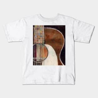 Accoustic  Guitar Kids T-Shirt